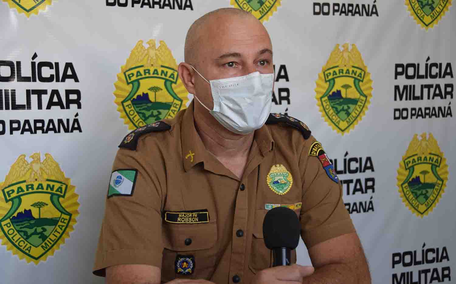 Major Robson Assume O Comando Da Cipm De Ivaipor Assista