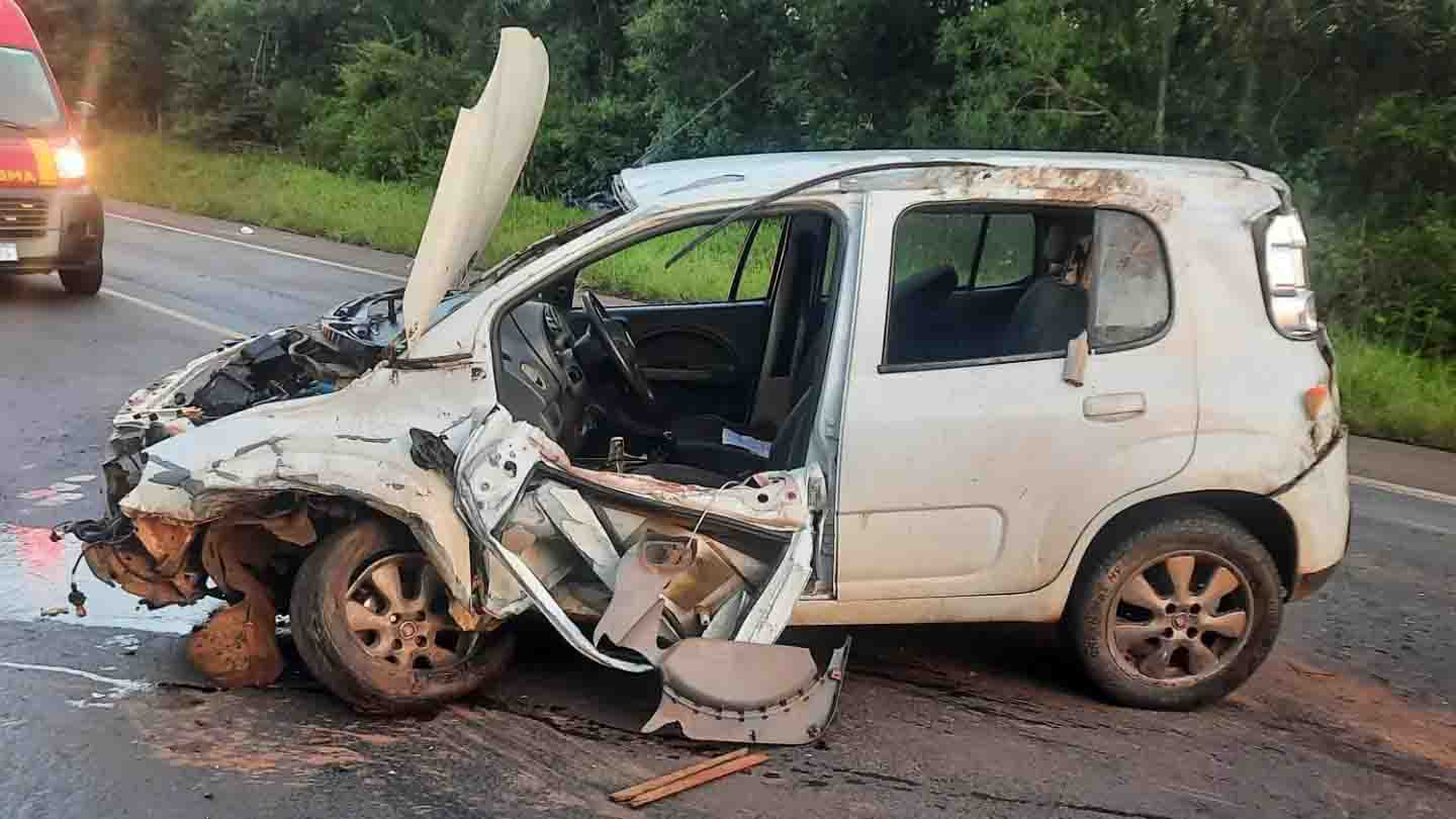 Jovem de 27 anos morre em capotamento na PR 280 no Sudoeste do Paraná