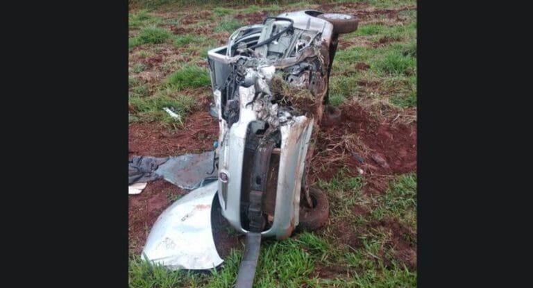 Motorista fica gravemente ferido em acidente na PR-170, região de Londrina