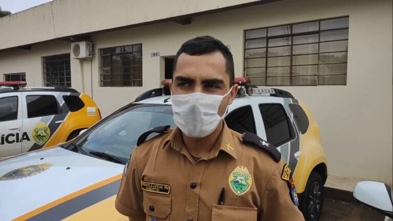 Aspirante Augusto fala sobre a morte de um cão pitbull durante ação da PM