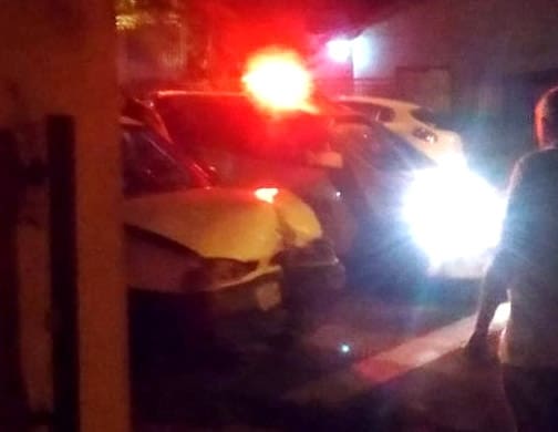 Motorista abandona carro após acidente de trânsito, em Borrazópolis