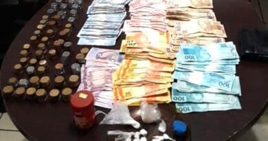 ROTAM prende dono de bar suspeito de tráfico de cocaína, em Jardim Alegre