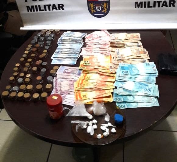 ROTAM prende dono de bar suspeito de tráfico de cocaína, em Jardim Alegre