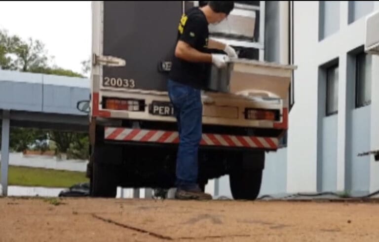 Feto encontrado em área rural é levado para o IML