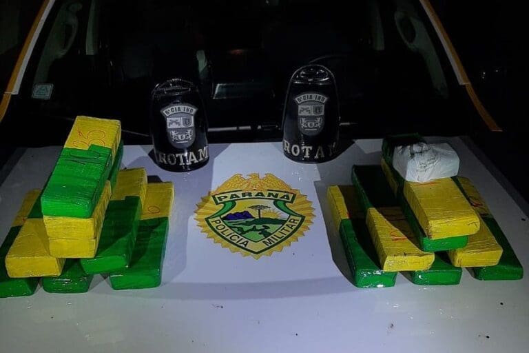 ROTAM apreende quase 15 quilos de maconha