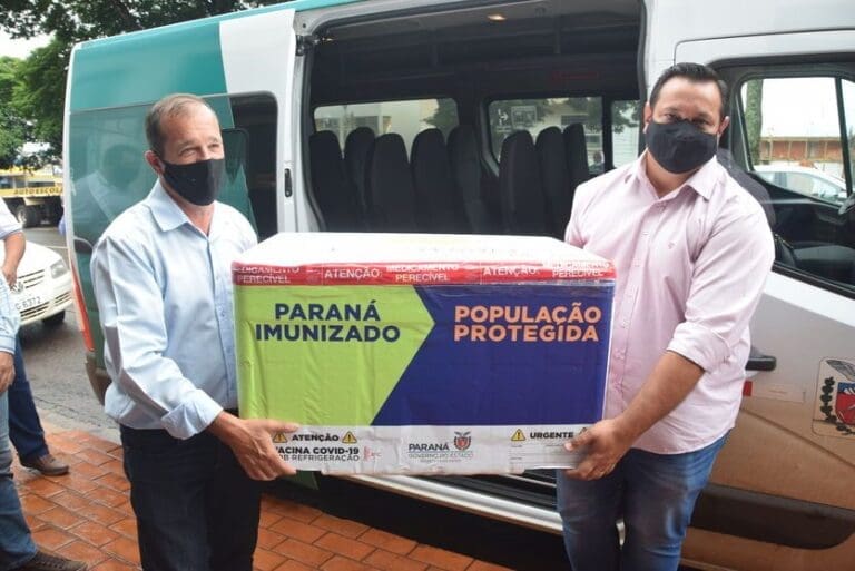 Prefeitos da região comemoram chegada da vacina contra Covid-19