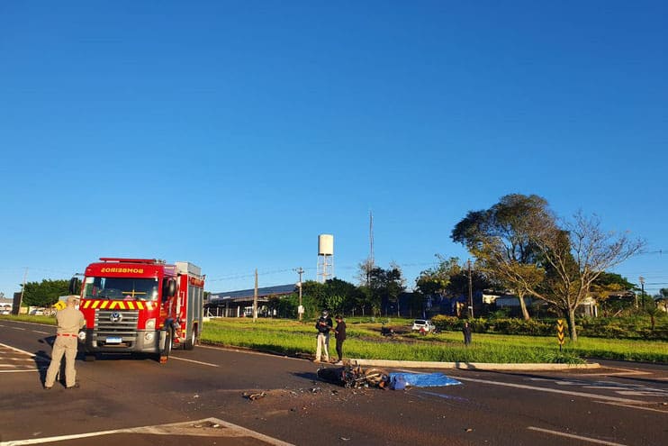 Acidente na BR-369 mata motoqueiro nesta sexta-feira