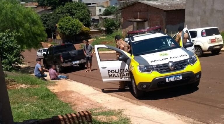 Ladrão é amarrado após tentar roubar celular em Ivaiporã