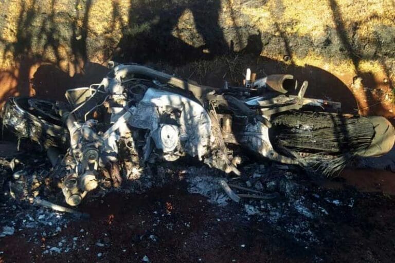 Motociclista de Pitanga morre em acidente na PR 317, em Engenheiro Beltrão