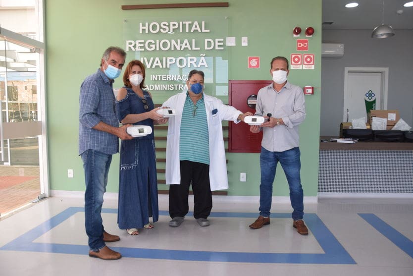 Amuvi doa equipamentos para o Hospital Regional de Ivaiporã