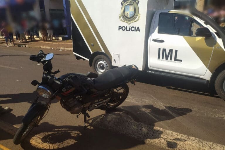 Colisão entre motos deixa um morto e duas pessoas feridas em Toledo