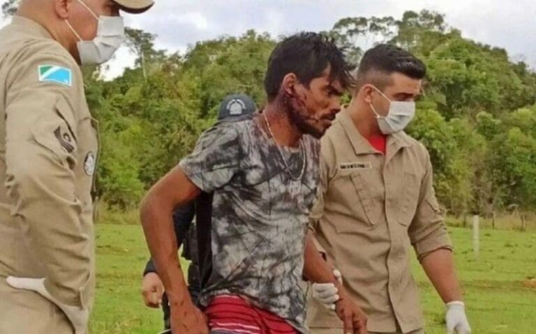 Homem confundido com Lázaro Barbosa é espancado