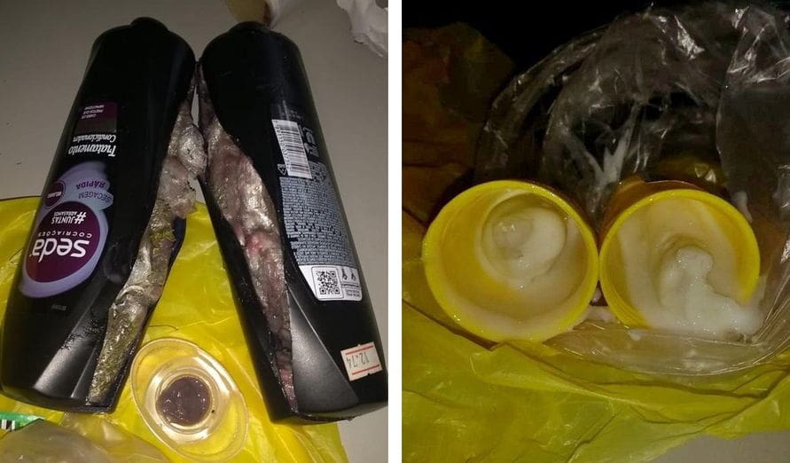 Pai leva droga para o filho na cadeia e acaba preso