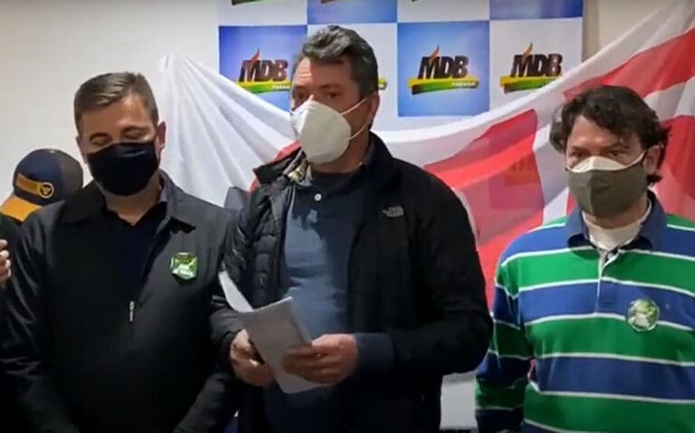 Sergio Souza anuncia chapa vencedora da Convenção Estadual do MDB