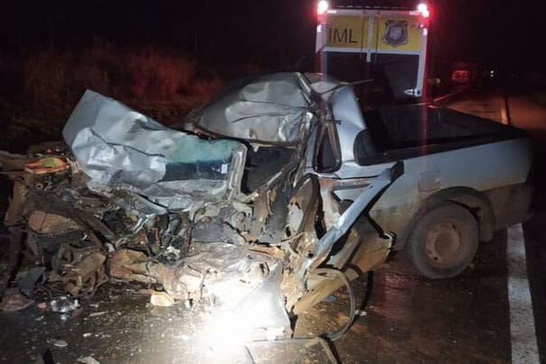 acidente foi registrado na altura do km 68 da BR 376, no município de Guairaça