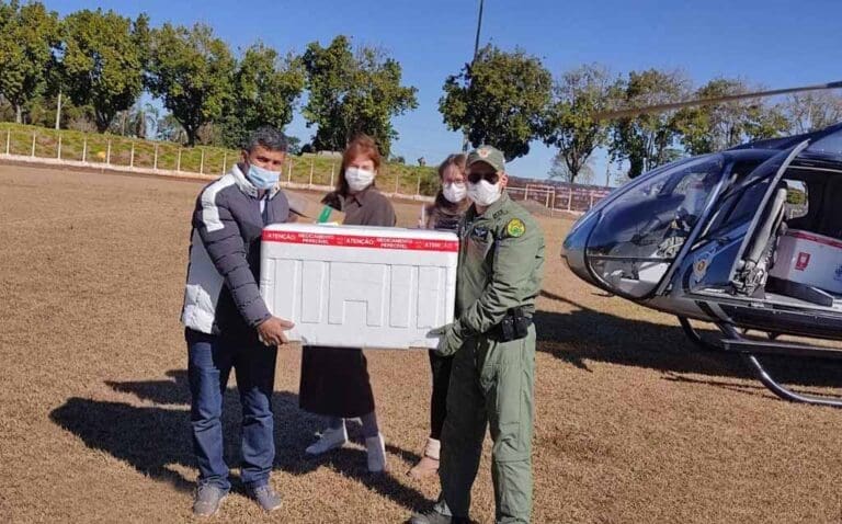 22ª RS de Ivaiporã recebe mais 1.563 doses de vacina