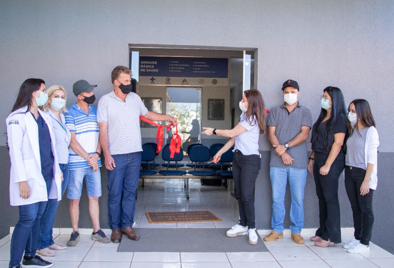 UBS do Assentamento 8 de Abril em Jardim Alegre é reinaugurada