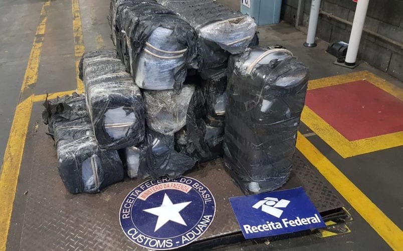Receita Federal apreende 339 kg de cocaína no Paraná
