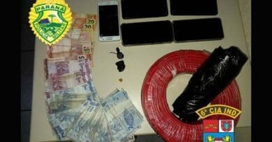 Trio suspeito de tráfico de drogas é preso em São João do Ivaí