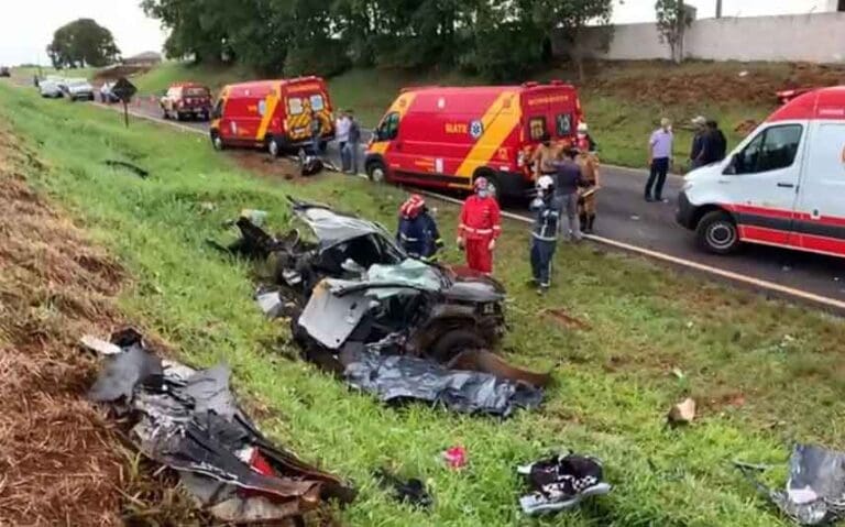 identificadas as vítimas acidente