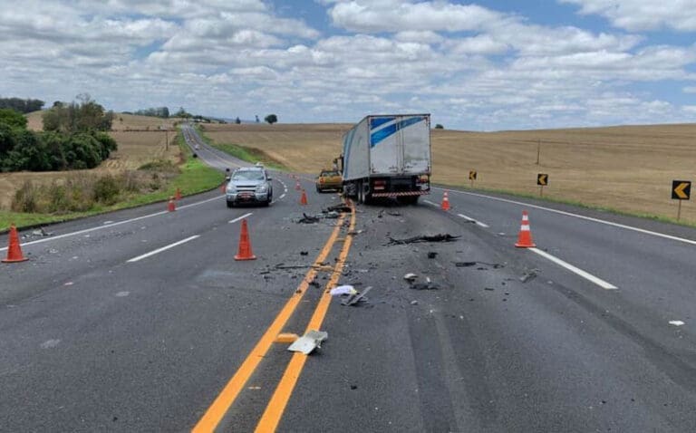 Identificado vítima fatal de acidente na PR-444