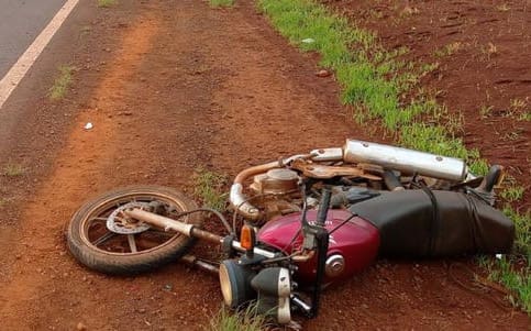 Motociclista morre em acidente com caminhão na PR-170, em Rolândia