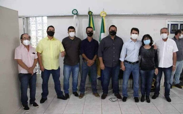 Lunardelli recebe a visita do deputado Alexandre Curi