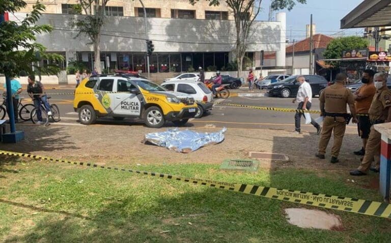 Briga entre andarilhos Apaucarana