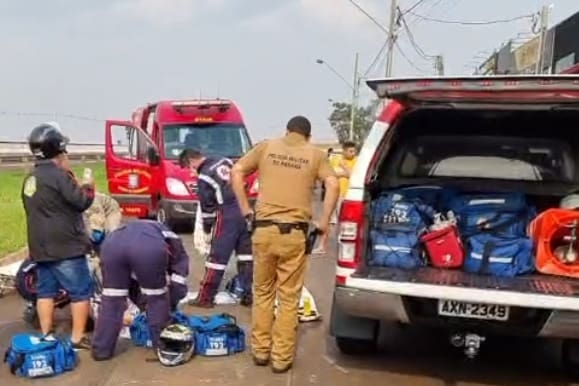 Morre no hospital, jovem vítima de acidente em Maringá