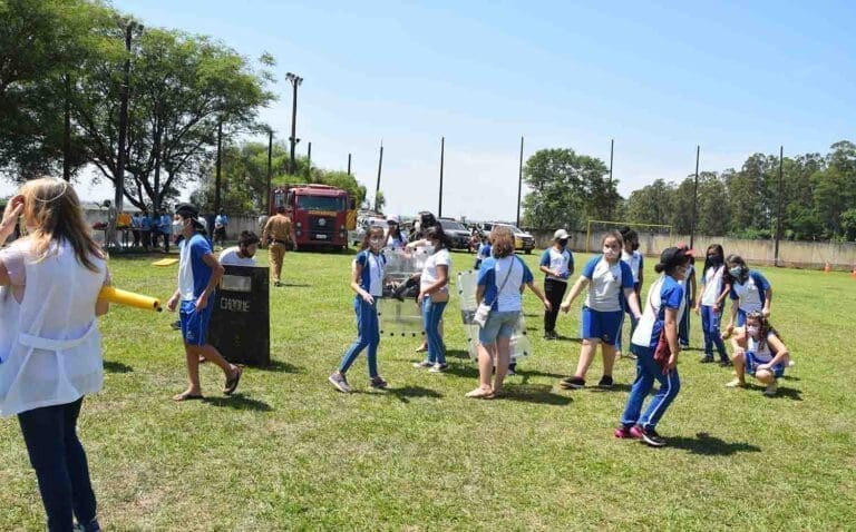 Alunos do Proerd visitam a 6ª Companhia Independente da Polícia Militar