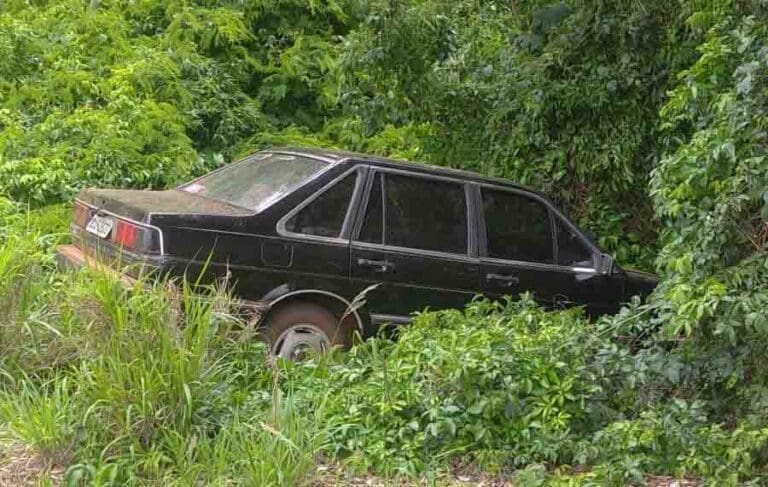 carro recuperado em Jardim Alegre