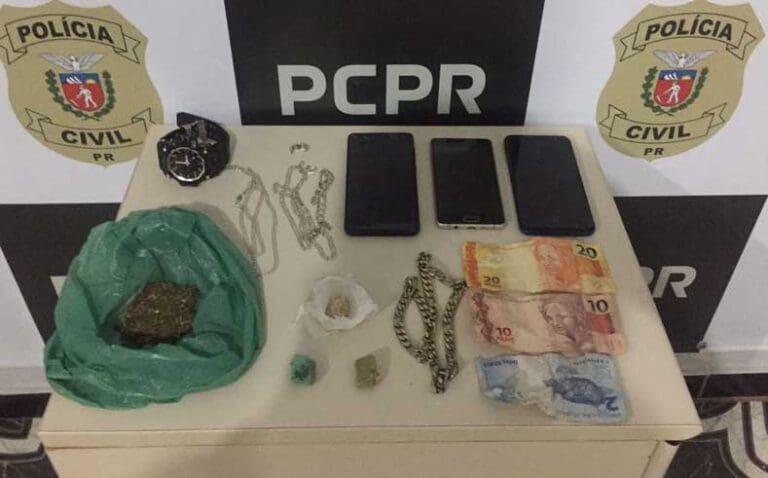 faxinal tráfico de drogas