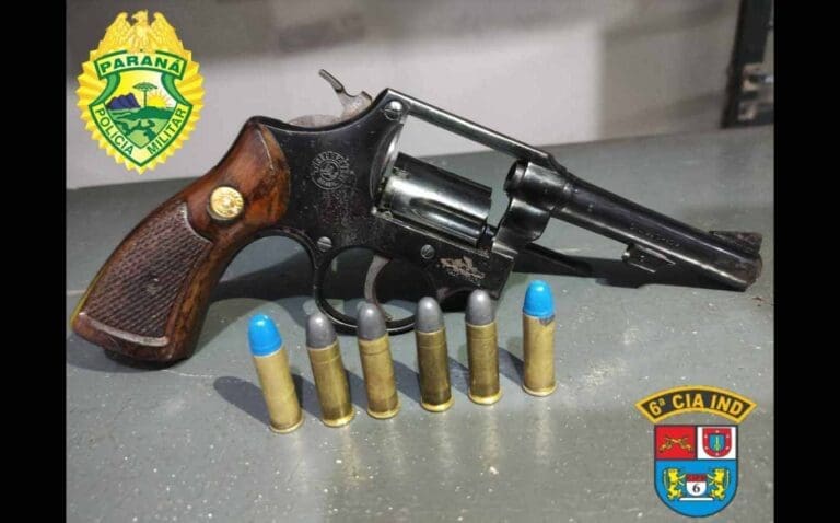 Arma dentro do carro