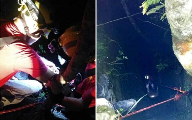 corpo encontrado cânion