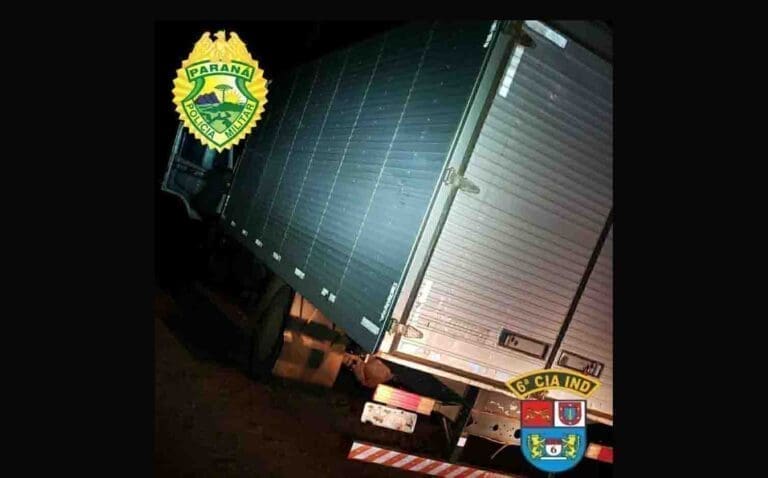 caminhão recuperado