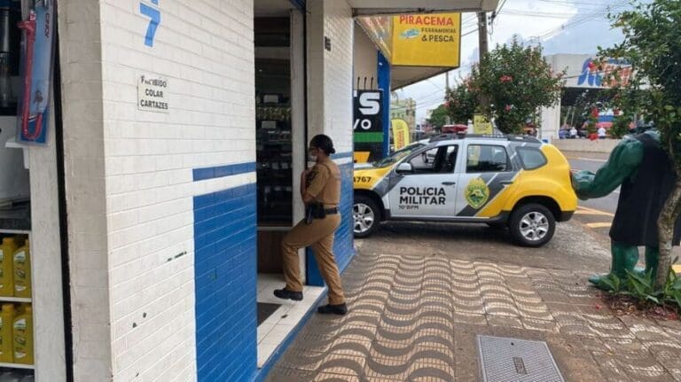 Alvo de assalto em Apucaarana