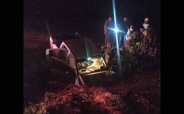 Acidente estrada jacuting