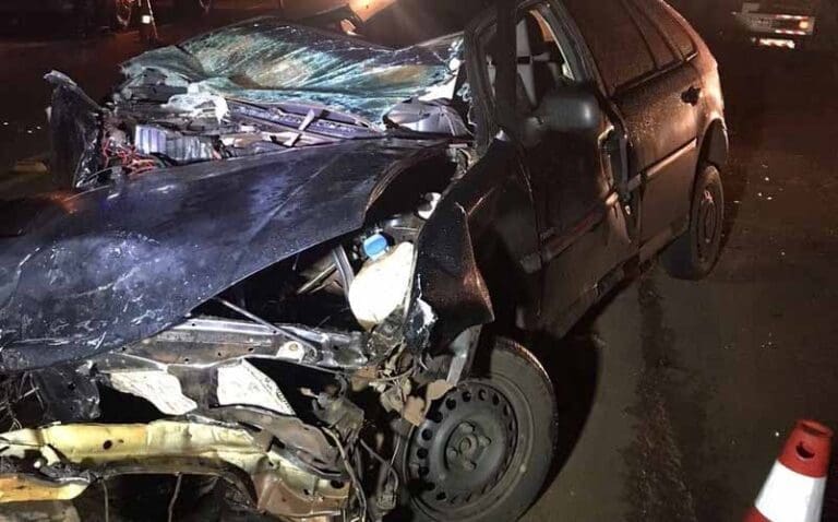 Acidente homem morre após ser ejetado