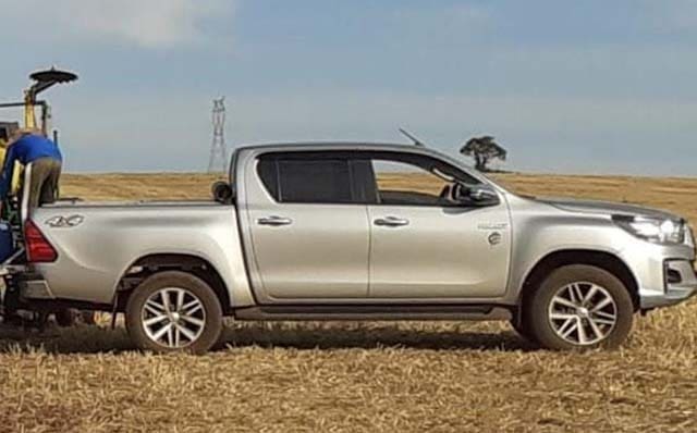 Toyota Hilux roubada