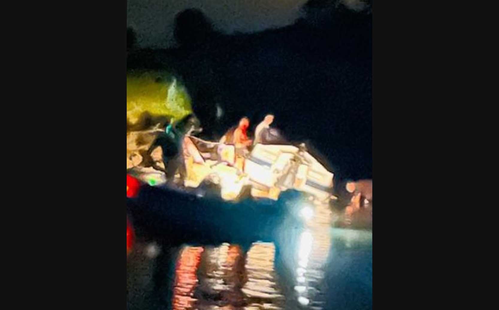 acidente com embarcação