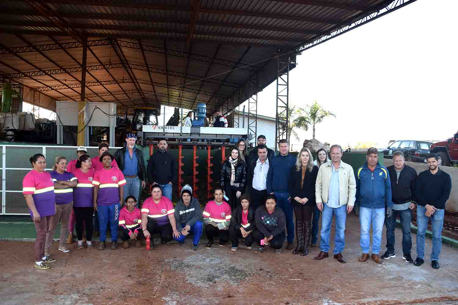 Central de compostagem