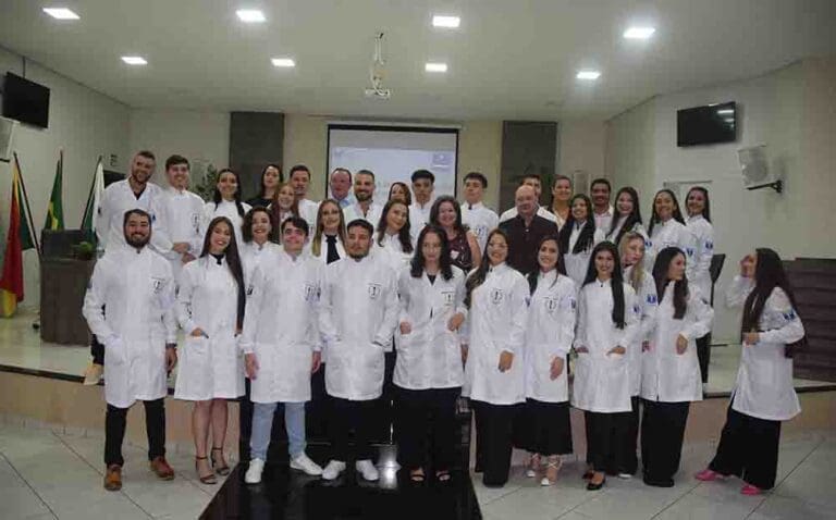 Cerimônia do Jaleco / Foto; Ivan Maldonado