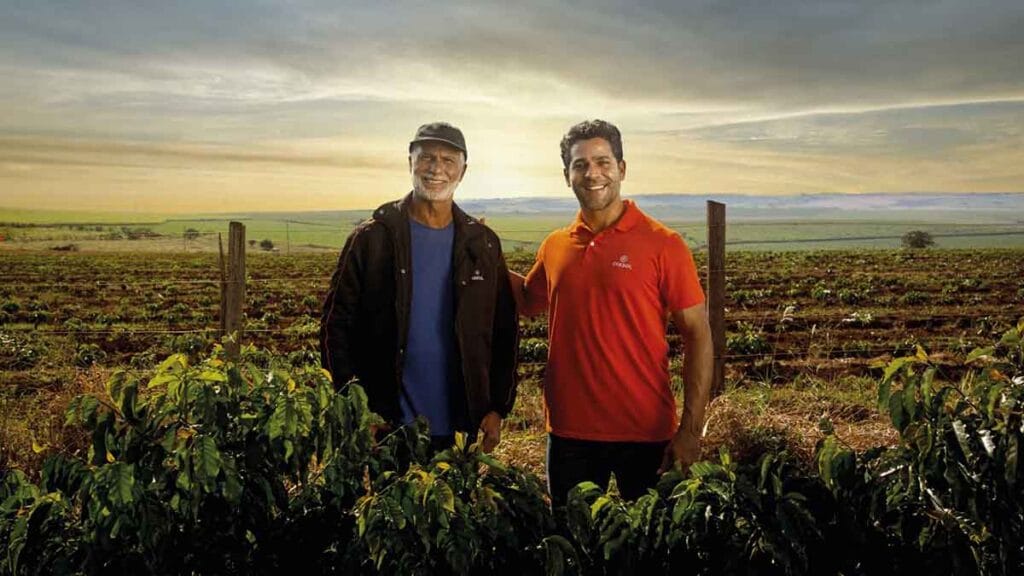 Imagem representa produtor e colaborador mostrando unnião e parceria