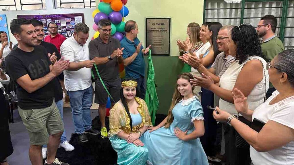 Prefeitura de Ivaiporã reinaugura Escola Maria Diva após reforma de R$ 700 mil que ampliou e modernizou a unidade