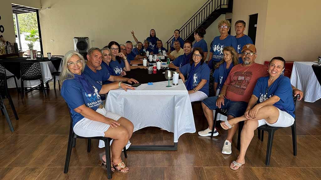 Ex-integrantes da Banda Marcial Raul Rodrigues se reencontram em Ivaiporã