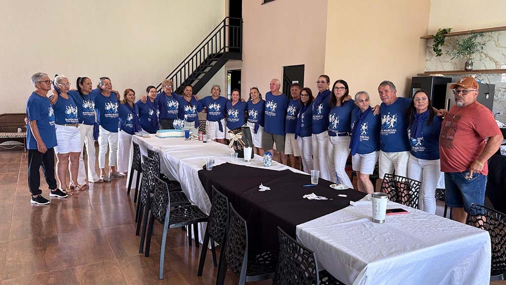 Ex-integrantes da Banda Marcial Raul Rodrigues se reencontram em Ivaiporã