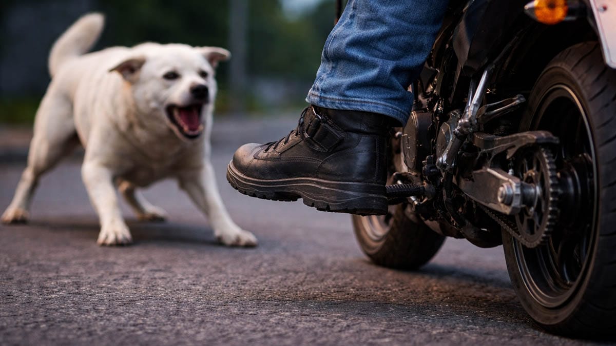 Motociclista ficou ferido após ser mordido por cachorro no Bosque da Saúde, em Ivaiporã.