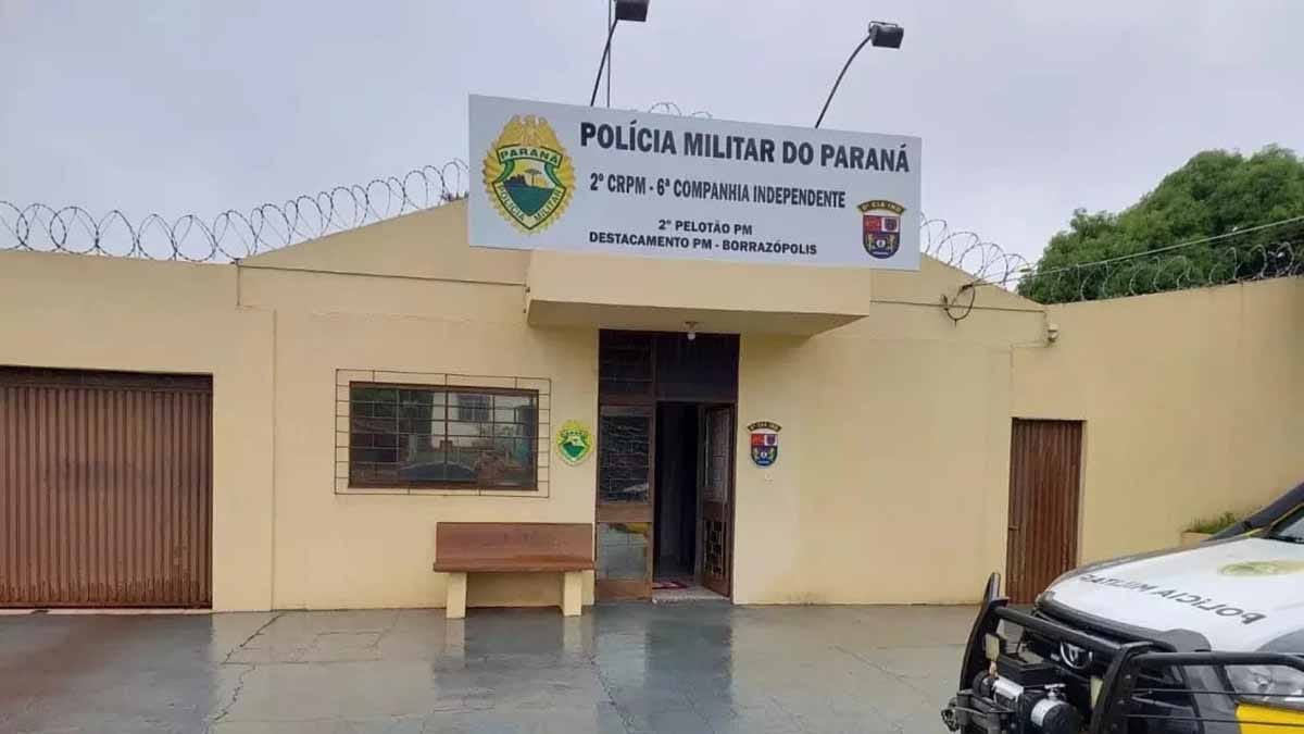 Vítima registrou ocorrência de ameaça no Destacamento da Polícia Militar em Borrazopolis