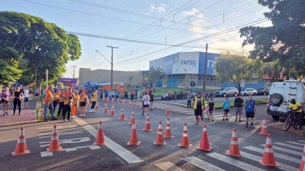 Atletas participam do Circuito Sesc de Corridas com apoio da Fatec Ivaiporã