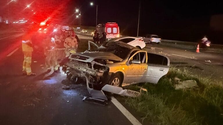 PRF em atendimento a acidente com morte na BR-369 em Arapongas